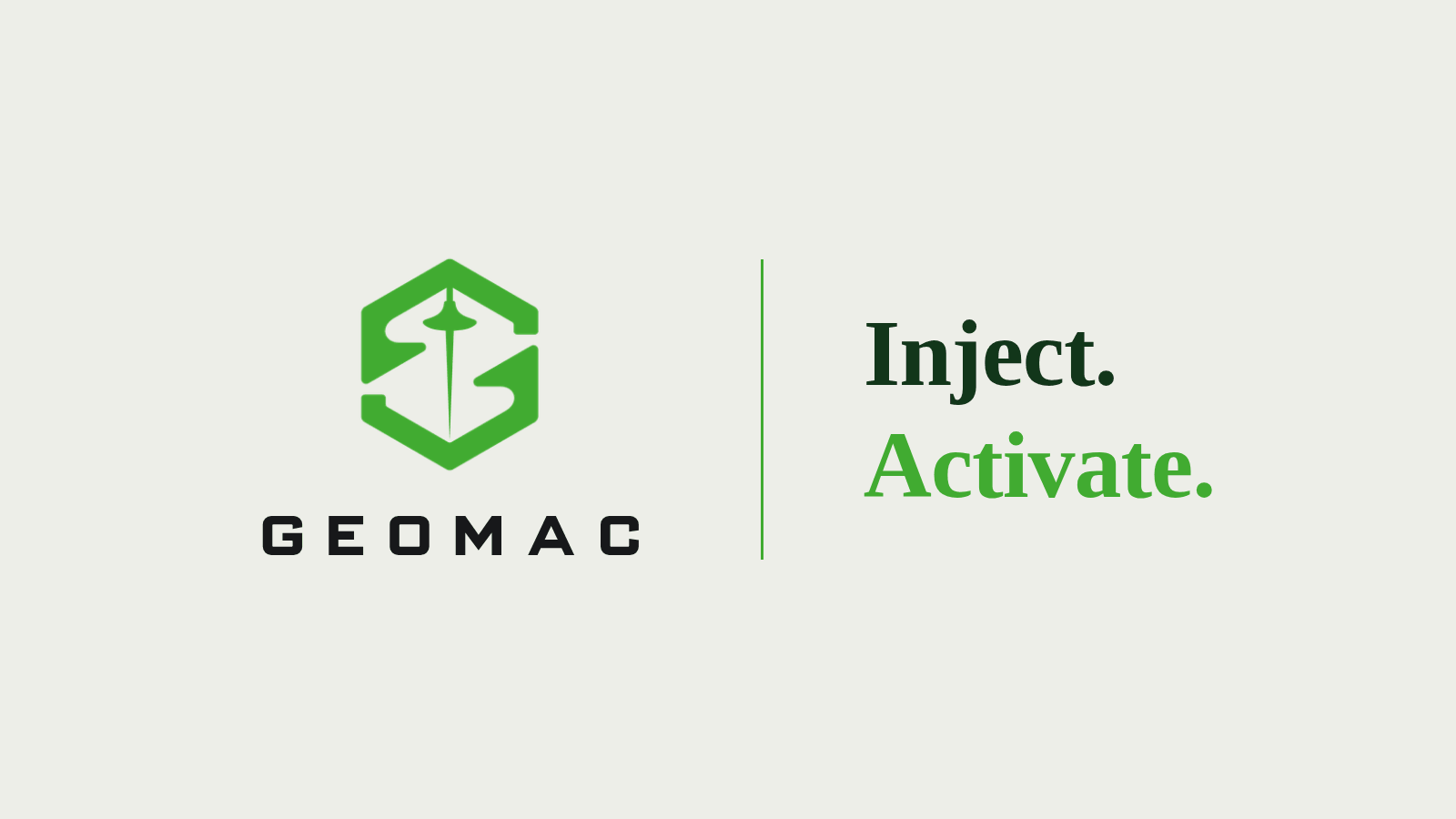 Animation: how soil decompaction works with the GEOMAC machine