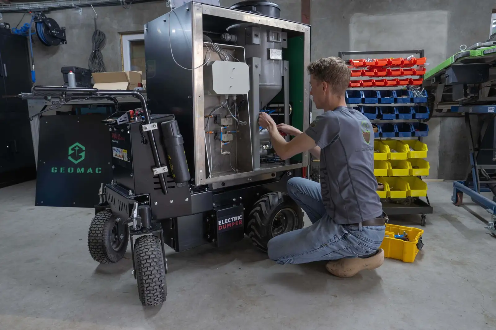 GEOMAC in de werkplaats