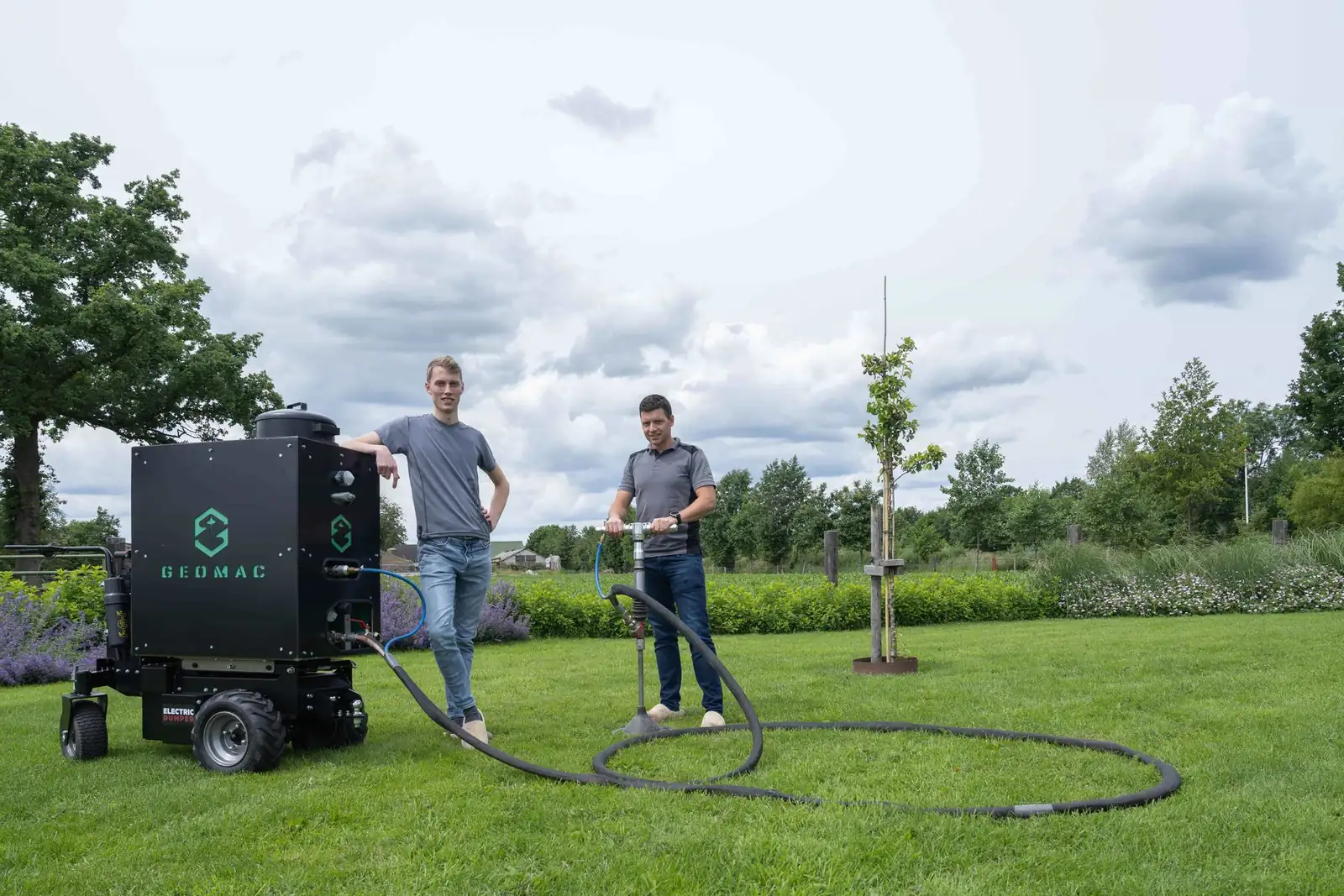 GEOMAC service op locatie